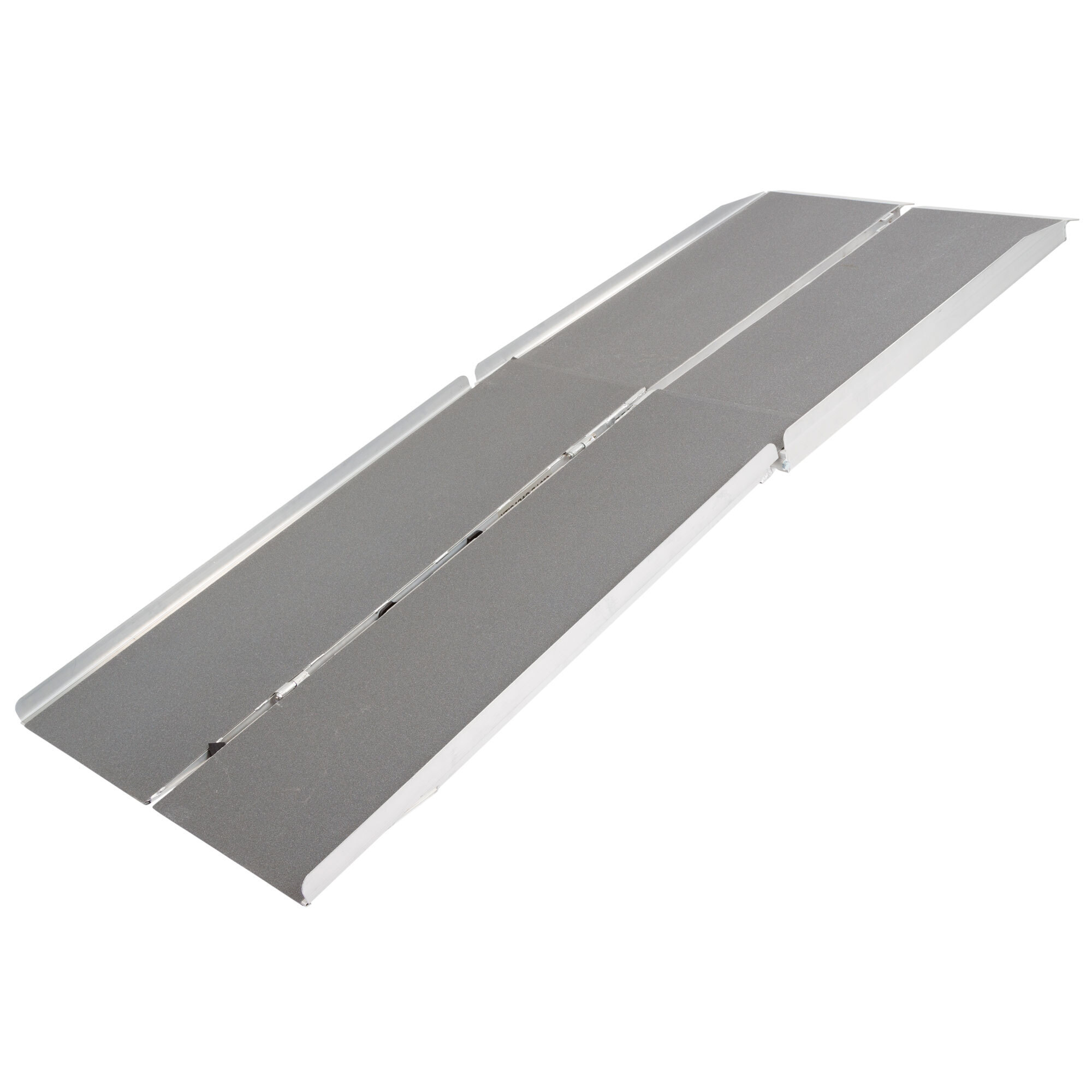 Silver Spring Folding Wheelchair/Scooter Ramp - 7ft., 600-Lb. Capacity, 30in. Width, Aluminum, Model# WCMF-7